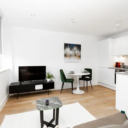Stylish Studio Apt Overlooking Old Trafford Manchester Buitenkant foto